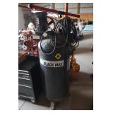 Upright Black Hawk air compressor >