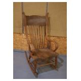 pressback rocking chair