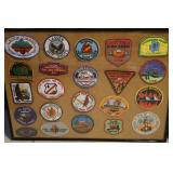 collection of Forest Fighter Hot Shot patches >