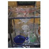 assorted glassware