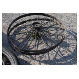 large iron wheels
