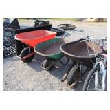 wheel barrows