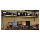 Group view of meters, close ups>