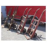 Railroad Depot carts, close ups >