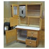 inside view w/flour bin