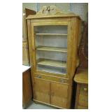 oak kitchen cupboard