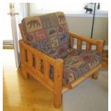 and matching single size futon chair