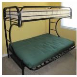 double/single futon bunkbed