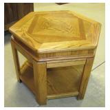 assorted oak livingroom tables >>