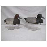 wooden duck decoys, details >