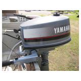 trolling motor and Yamaha outboard