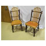 hickory twig chairs