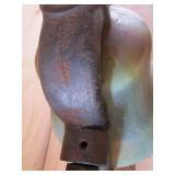 complete with cast iron cradle>