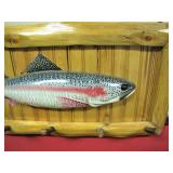 with 23 inch Rainbow Trout>