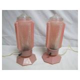 Depression era budior lamps 
