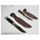 group pic Marble knives, close ups>>