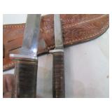 with sheath, close up