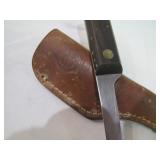 top - Western knife, Olsen sheath
