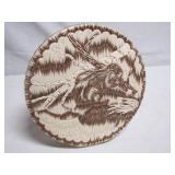 10 inch porcupine quill box>