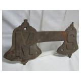 metal Michigan Bell System pole marker