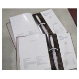 two cases, approx. 40 books>