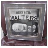 framed photo of Walters store back in the day
