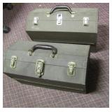 Kennedy tackle boxes as found >>>