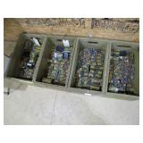 cardboard boxes in each >