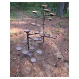 cast iron multi swing arm plant stands