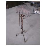 bronze or like fireplace set