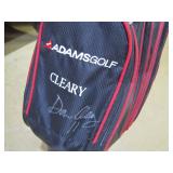 autographed golf bag >>