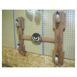 deer hoof gun rack