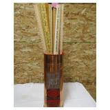 advertising yard sticks