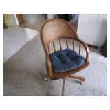 oak office chair