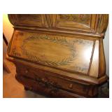 top and hand painted designs