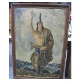 Chief Pontiac framed Dealership Print>>