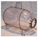 first model Orvis glass minnow trap>