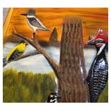with assorted birds, autographed>>