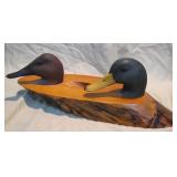 finely carved duck decoy heads>>