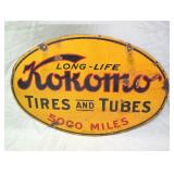 24"w x 16"t two sided porcelain >>