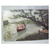 29.75" x 20" oil on canvas >