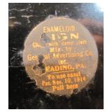 by Enameloid, Reading Pa.