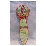 celluliod advertising book mark