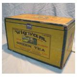 Wigwam tin lined store box >>