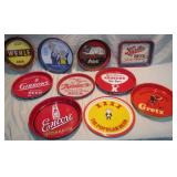 collection of 1930s beer trays >>