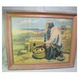 33"w x 27"t print on artist board>