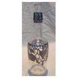 silver overlay bottle>>