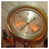 and whistle steampunk table lamp>