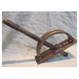 heavy brass throttle lever