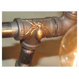 gauge, oiler & brass spider